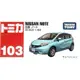 TOMY TOMICA 多美小汽車【TM103 NISSAN NOTE 】