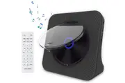 CD Player with Bluetooth Home CD Player with LED Screen-Black