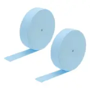 2pcs Elastic Bands for Sewing 1 Inch 10 Yards Sky Blue Knit Elastic Spool