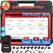 LAUNCH X431 PRO3S+ V+ Bidirectional Car Diagnostic Tool Key Coding OBD2 Scanner