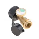 Cookouts BBQ QCC1/POL Propane Gas Tank Valve Adapter & Pressure Meter Gauge Kit