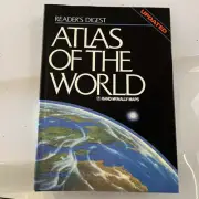 READER'S DIGEST ATLAS OF THE WORLD - Hardcover Brand New Book Rand McNally maps