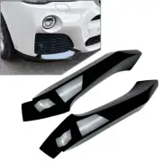 Front Bumper Corner Wrap Angle Splitter For BMW X3 F25 X4 F26 M Sport 2014-17 (for: BMW)