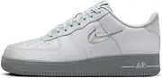 [Nike] Men's Air Force 1 Sneaker, 8 UK, Wolf Grey Cool Grey, 9 US