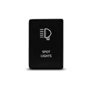 CH4x4 Toyota Small Push Switch Spot Ligths Symbol - Amber LED