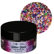 Urban Crafter 001 Multi Colour Mix Glass Glitter - Multicolor 50g