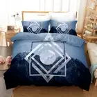 3D Mountain Sky Geometry Quilt Cover Set Bedding Sets Pillowcases