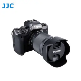 JJC 遮光罩 EW-60F Canon RF-S 18-150mm / EF-M 18-150mm 用