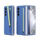 For Samsung Galaxy Z Fold6 Fold5 Fold4/3 Slim Rugged Case Screen Protector+Pen