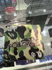 BAPE® x LBWK MINI GT ABC CAMO FD Mazda RX7 1/64 Scale Model at Tokyo Auto Salon