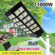 1680 LED Solar PIR Motion Sensor Street Wall Light Security Outdoor Garden Lamp