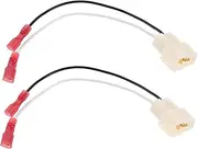 CRILSTYLEO Speaker Connector Harnesses for Car Replacement Wire Harness Speaker Wiring Harness Adapter