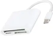 QUMIIRITY USB C Memory Reader Adapter Cf Card Reader High Speed Writer Lightweight and Portable Design for Transfer Across Devices