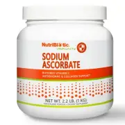 NutriBiotic - Sodium Ascorbate Buffered Vitamin C Powder 2.2 Lb | Vegan Non-A...