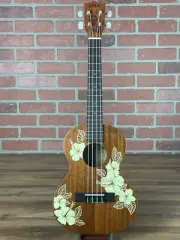 Kala Hibiscus Mahogany Tenor Ukulele