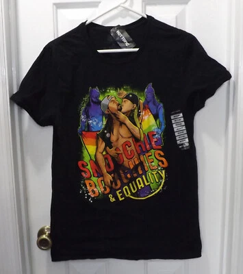 NEW HOT TOPIC JAY AND SILENT BOB SNOOCHIE BOOCHIES & EQUALITY GAY T SHIRT SZ M