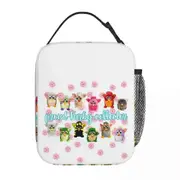 c632 Gay Tye Dye Furby Relaxed Fit Lunch Bags Insulated Lunch Tote Portable Bento Box Resuable Picnic Bags for Woman Work Kids School k632