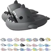 [Generic] Shark Slides For Kids, Cute Cartoon 3D Cloud Shark House Slippers Shoes Sandals For Boys Girls
