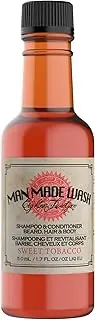 Man Made Wash - Sweet Tobacco by 18.21 Man Made for Men - 1.7 oz Shampoo, Conditioner and Body Wash