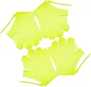 BESPORTBLE Children's Swimming Training Gloves Paddles Diving Gloves for Boys and Girls Water-Resistant Silicone Mitts for Swimming