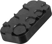 Angoily Plastic Coin Storage Box Coin Holder with Partitioned Compartments Lightweight Design for Easy Portability Present