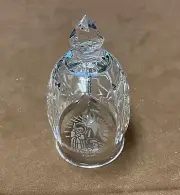 Waterford Crystal Songs of Christmas 1996 Silent Night Bell