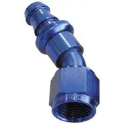 Aeroflow 400 Series Push Lock 30° Hose End -10AN, AF417-10