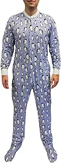 [My Party Shirt] Derek Penguins Adult Footed Pajamas