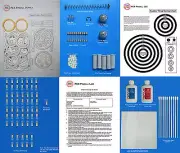 1980 Bally Space Invaders Pinball Deluxe Tune-up Kit - Includes Rubber Ring Kit!