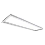 LED Recessed Panel Trim (Plaster Frame) 312 Rectangular Satin White