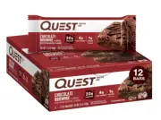 Quest Protein Bar, Chocolate Brownie, 20g Protein, 12 Ct