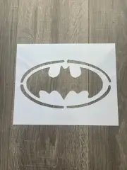 DIY superhero, Batman 10 MIL Mylar Reuse Stencil paint/trace/drawing Size 8x10