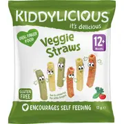 Kiddylicious Veggie Straws 12g