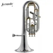 Levante LV-BH5411 Professional Bb Baritone 3+1 Monel Pistons + Case, Mouthpiece