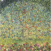 Poster Print Rolled - Apple Tree by Klimt - 30x40 Inch Wall Decor Poster Art Print