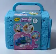 Crayola Pet Scribble Scrubbie Vet Set Animal Color Playset Take Along