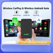 New Wireless CarPlay Android Auto Adapter 3in1 Wireless Car Adapter Car Adapters