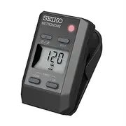 Seiko Metronome Clip-on Digital Black DM51B Rotational Volume Volume Control and Mute