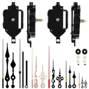 2 Pack Pendulum Clock Mechanism Replacement Kit Quartz Clock Movement with 6 ...