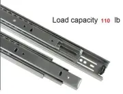 Soft-Close Ball Bearing Drawer Slides Full Extension 18"-22" Pair