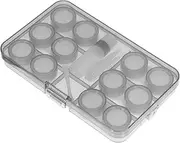 [DEARMAMY] 1Set Decorative Case Travel Cosmetic Lens Storage Box with Durable Design Leak and Easy Access for Lens Protection and Organization