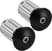 Cycling Hand Grip End Caps, 1 Pair Handlebar Plugs, Expanding Locking Bar Plug, Enhanced Control for Road Bikes Secure Grip, Cycling Enthusiasts 8 x 4 x 2.2 cm