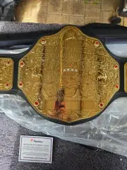 WWE World Heavyweight Championship Replica Belt Autographed Rey Mysterio