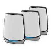 Netgear RBK853 Orbi AX6000 TriBand Mesh WiFi 6 System (Router + 2 Satellites)