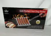 New Sharper Image Hot Dog Roller For Grilling BBQ Bar B Que NIB