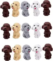 Toyvian 16Pcs Eraser Fun Puppy Shaped Erasers for School Supplies Crafts and Collectibles Safe and Practical for Learning and Party Favors