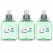 GOJO 5163-03 Green Certified Foam Hand, Hair & Body Wash, Cucumber Melon-3 Pack