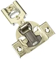 Blum 38N355BE08x20S Compact Soft-Close 1/2" Overlay Blumotion Hinge, Nickel Fini