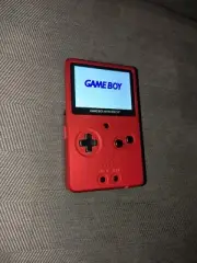 GameBoy Advance SP Boxy Pixel UNHinged Shell, Ips Lcd, Aluminum, Nintendo Usb-c