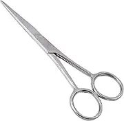 Labsales General Purpose Stainless Steel Metal Scissors for Laboratory, Medical, Fabric, Nurse, School, Craft, Easy Clean for A Consistently Straight Cut (125 MM)